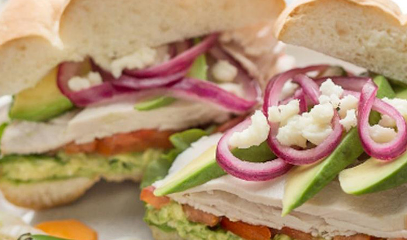 Savory Turkey Torta with Spicy Avocado Salsa