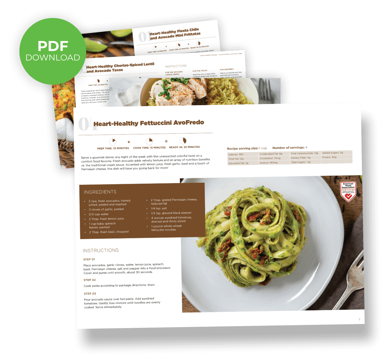 Heart Healthy mini cookbook