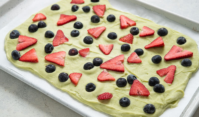 Avocado FroYo Bark