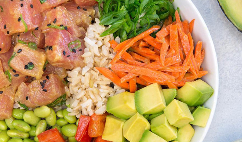 Avocado Poke Bowl