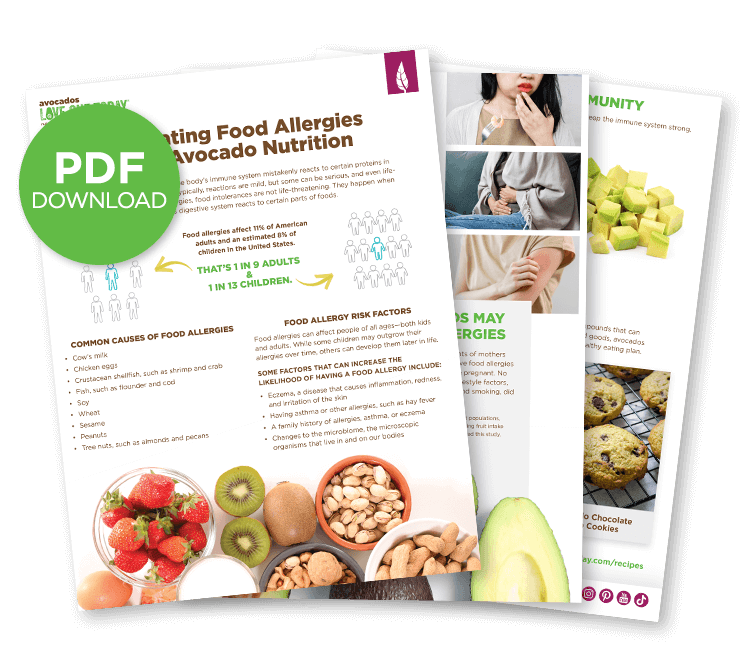 Navigating Food Allergies With Avocado Nutrition