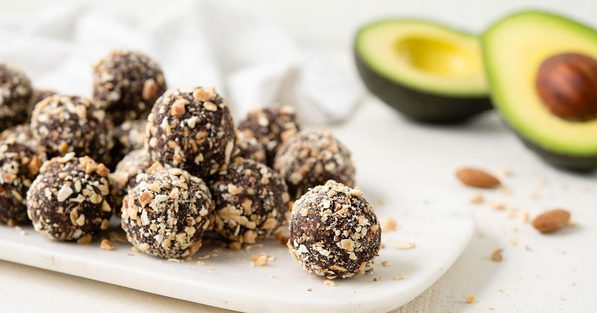 Chocolate Almond Avocado Oat Bites Recipe Love One Today®