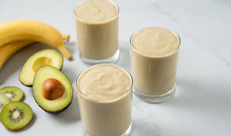 avocado & banana smoothie