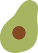 avocado graphic