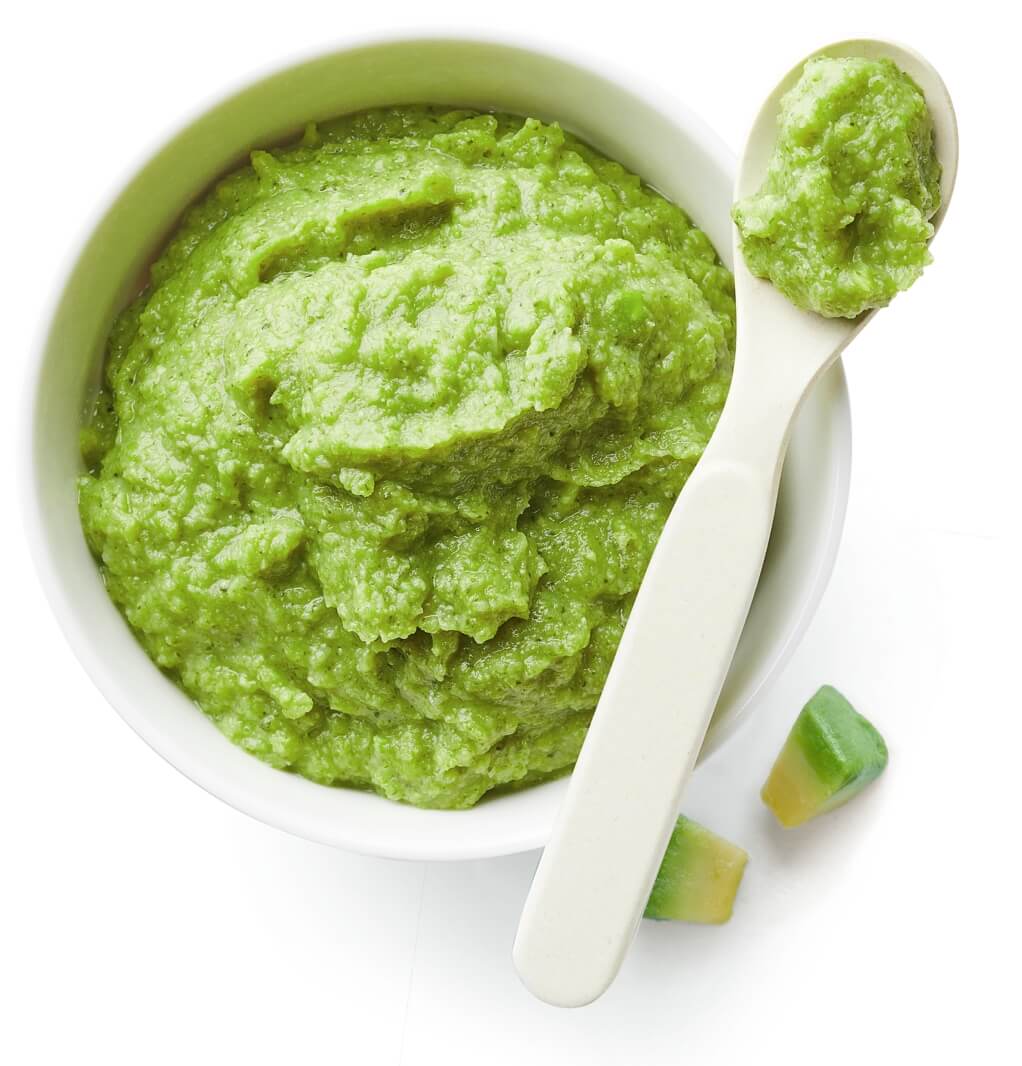 avocado mashed in bowl