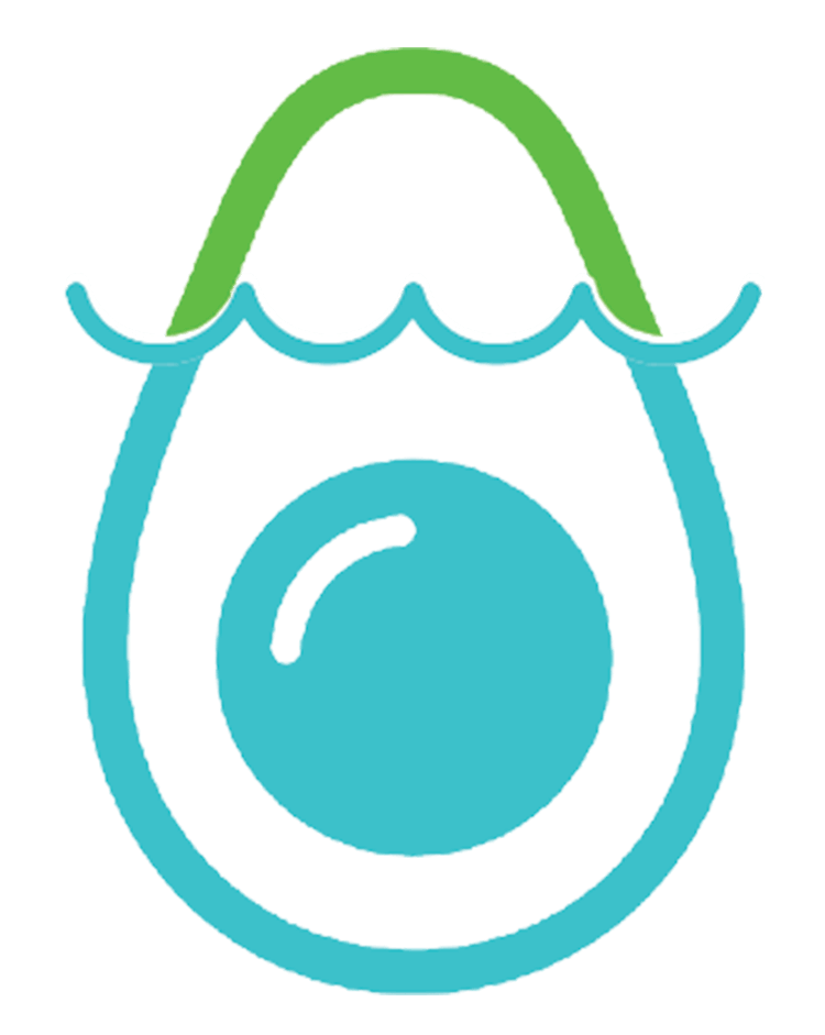 avocado water icon