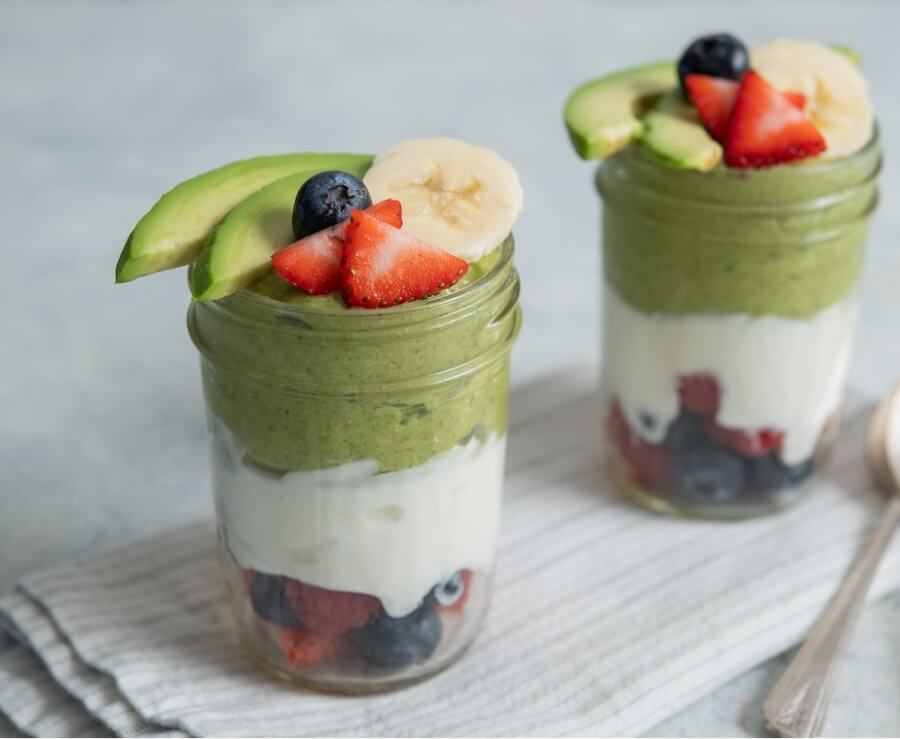 gut health avocado smoothie