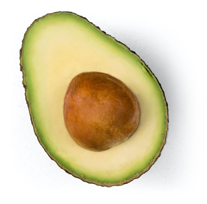 avocado half