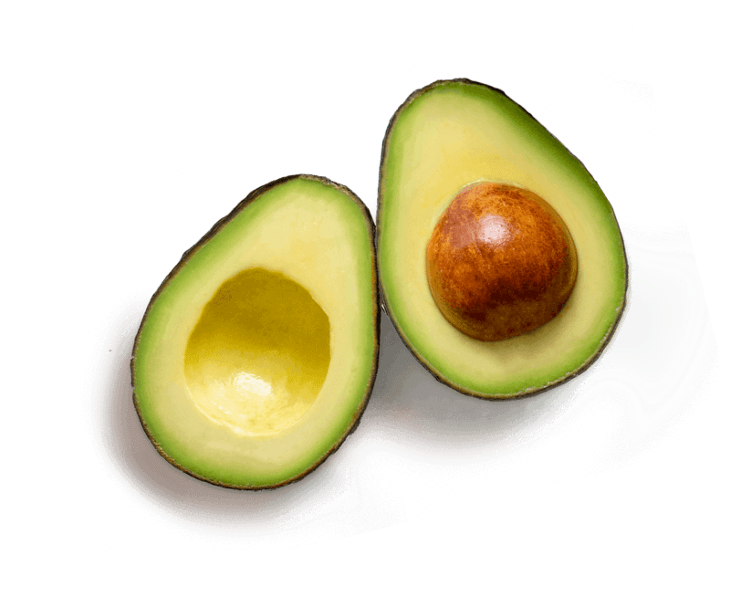 avocado halves
