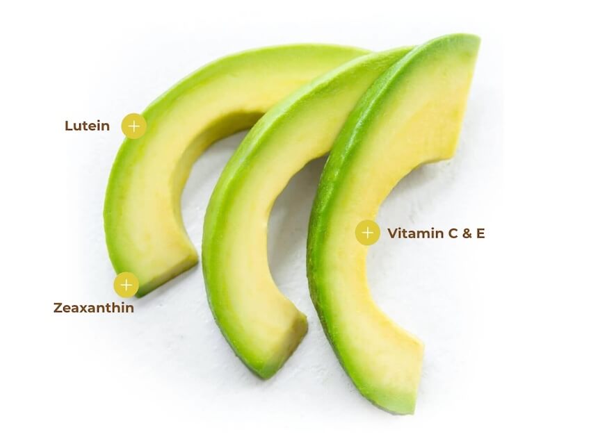 nutrients in an avocado serving
