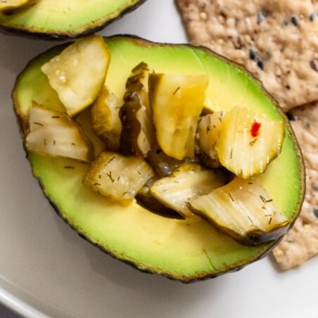 Pickles + pickle juice