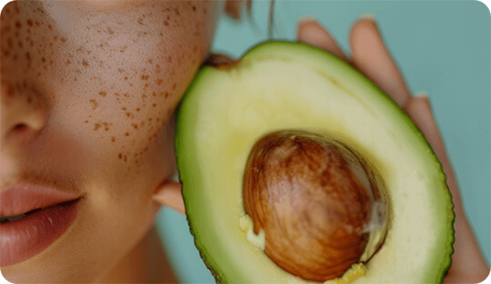 use avocado for skin health