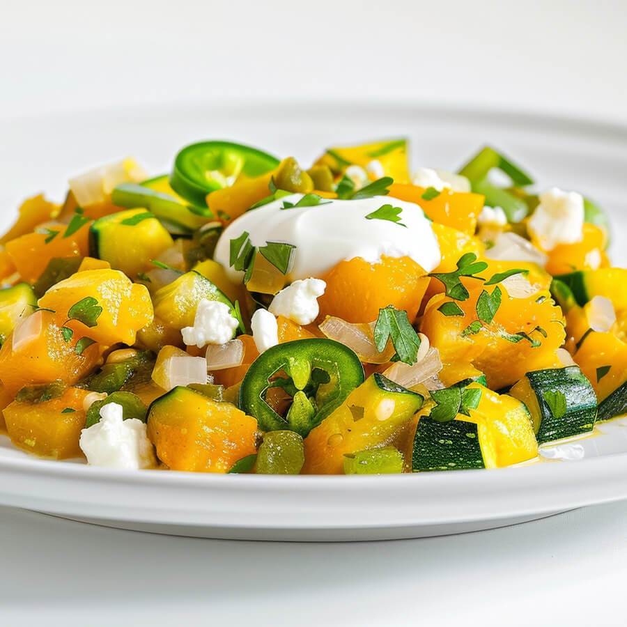 Calabacitas a la Mexicana