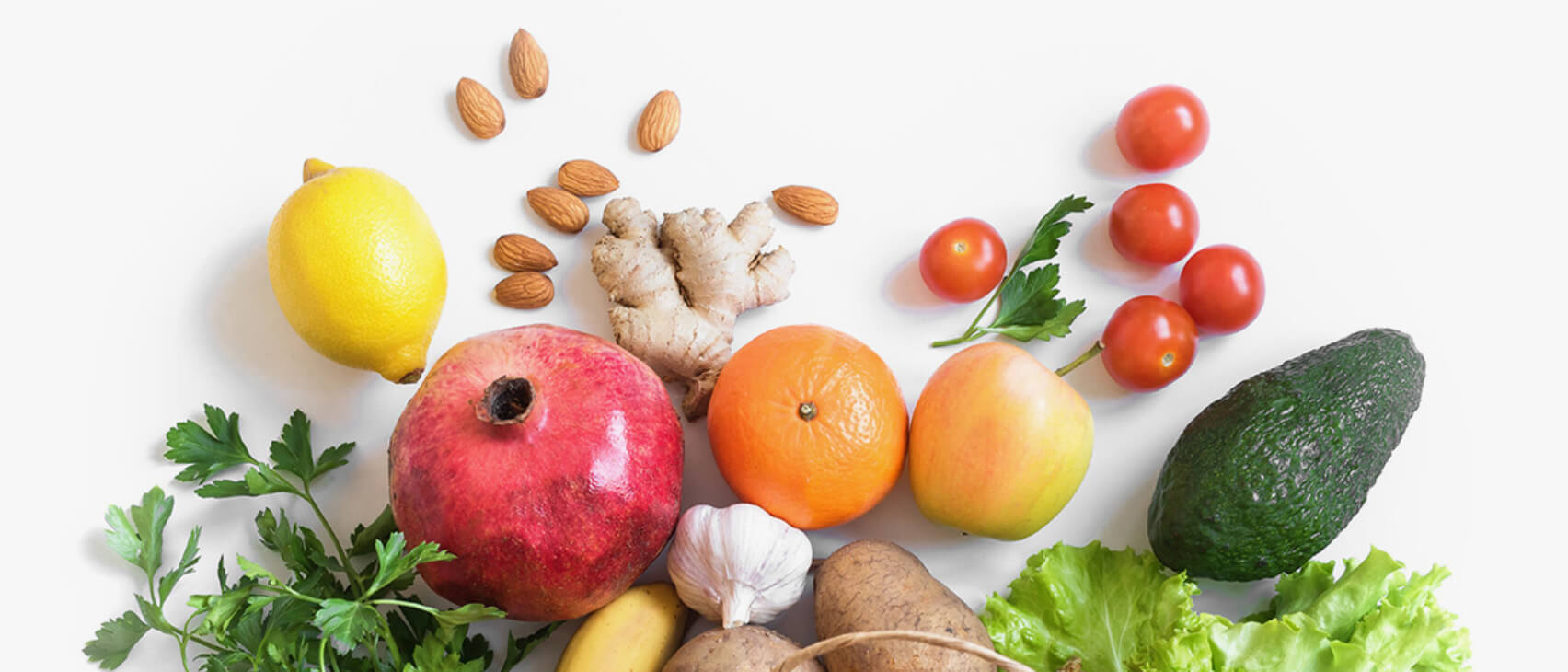 fruits and veggies spread