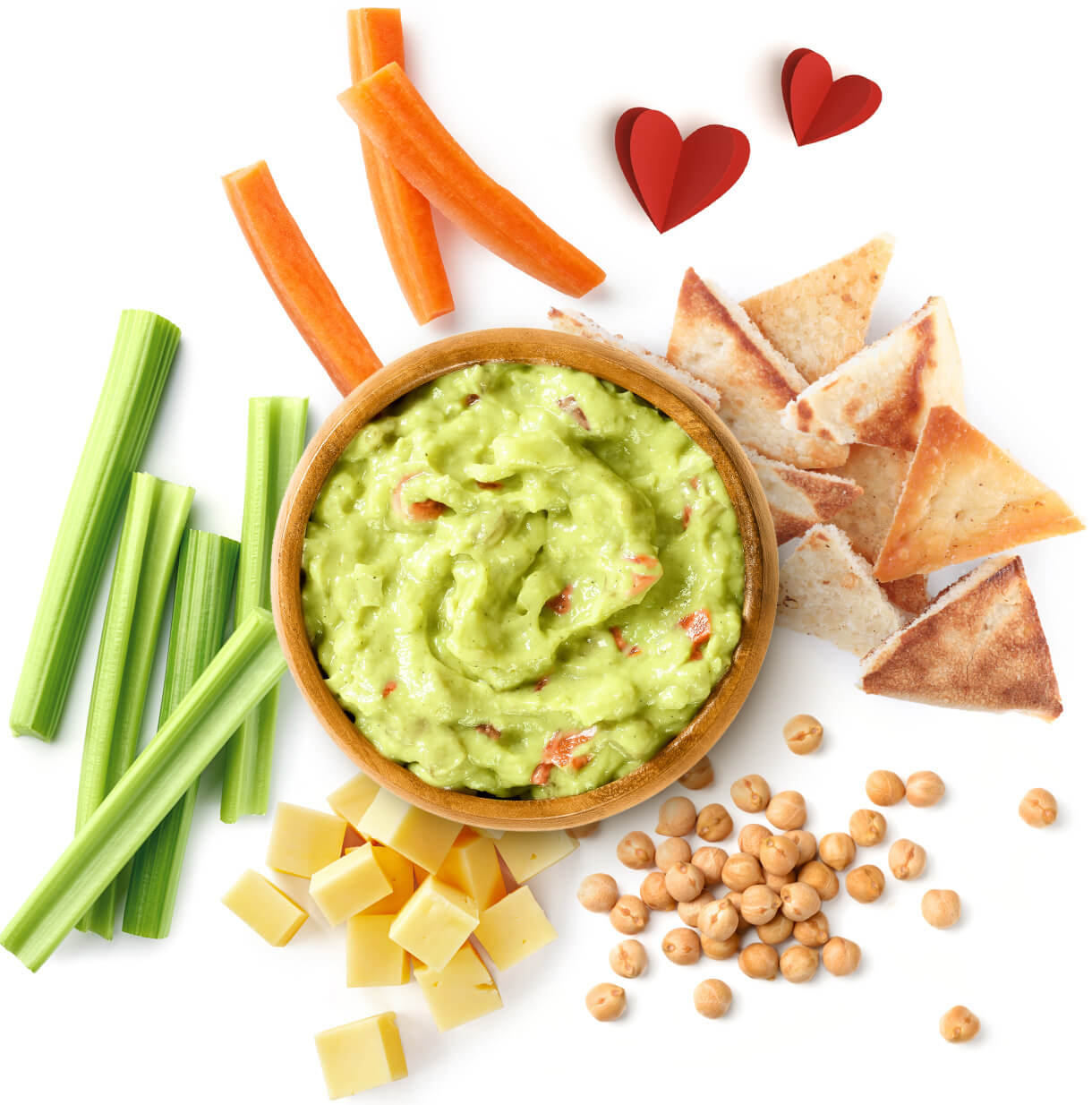 veggies and dip