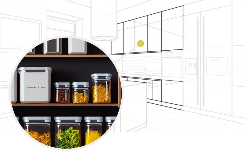 spring clean kitchen pantry