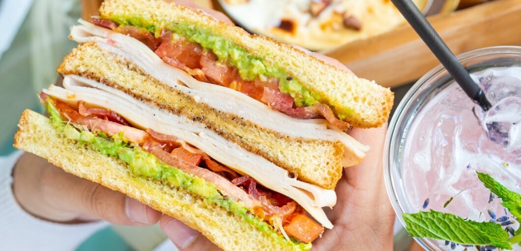 avocado on a BLT sandwich Make your BLT sandwich a BLAT by adding avocados
