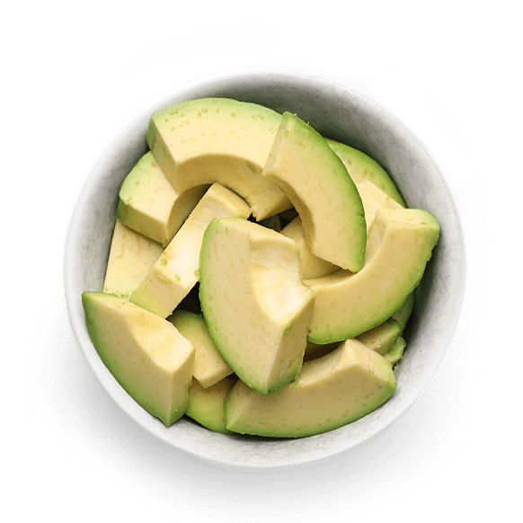 bowl of avocado