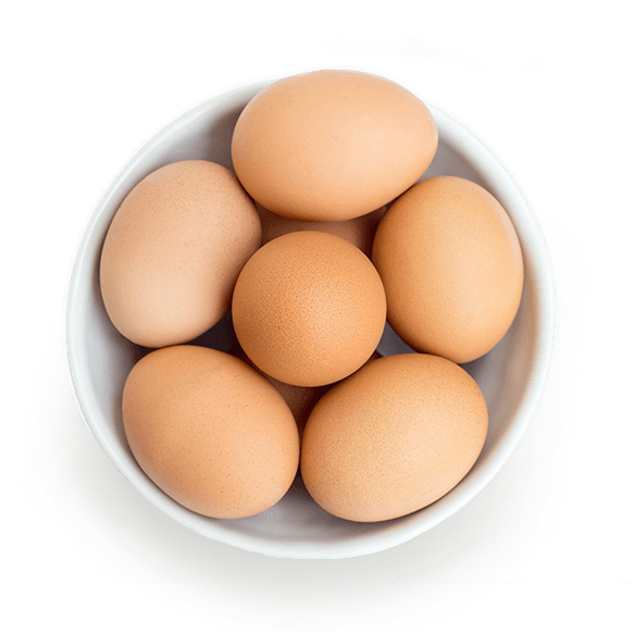 bowl of eggs