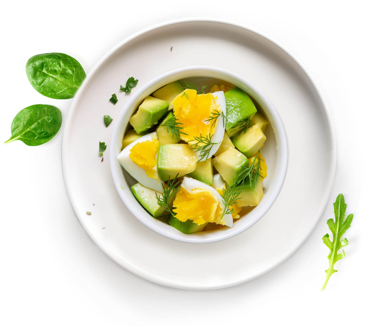 egg and avocado salad