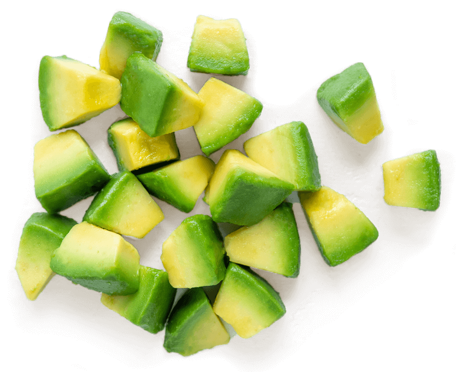 diced avocado