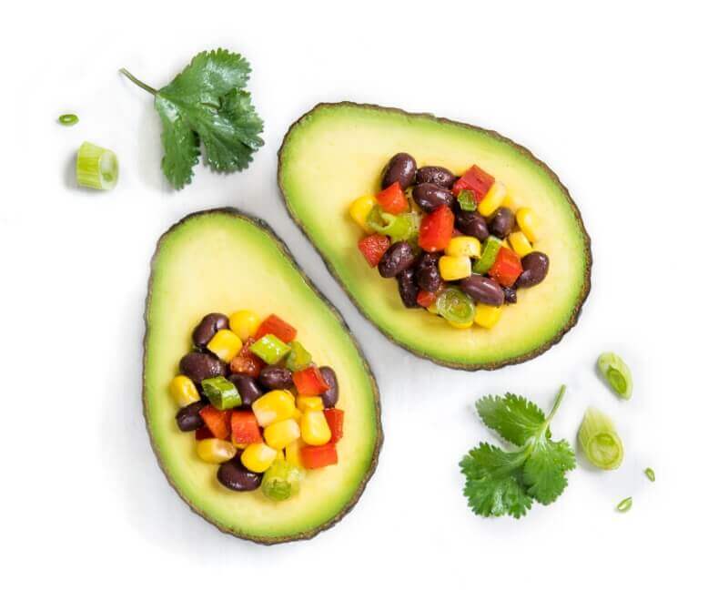 stuffed avocados
