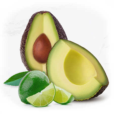 Aguacate rebanado”.