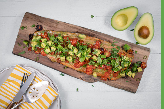 Salmón a la parrilla