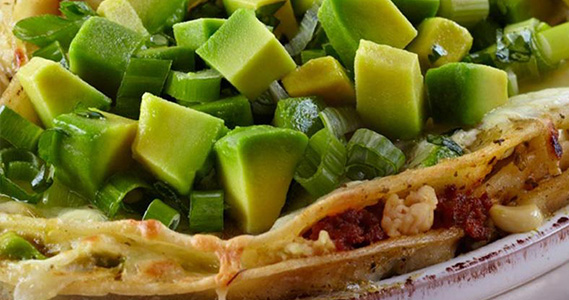 Pastel azteca de pollo