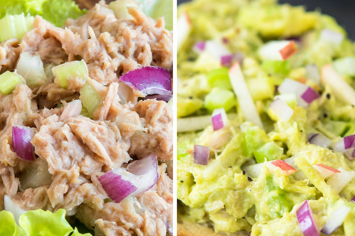 Swaps tuna salad